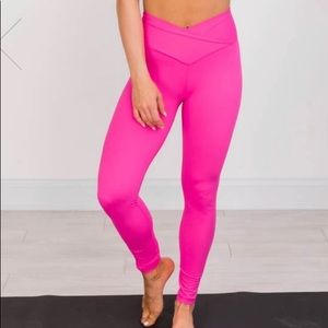 Pink Lily Pink Leggings